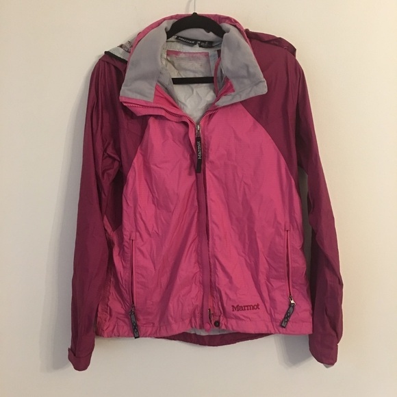 Marmot | 2 Tone Pink Magenta Windbreaker Jacket M - Picture 2 of 8